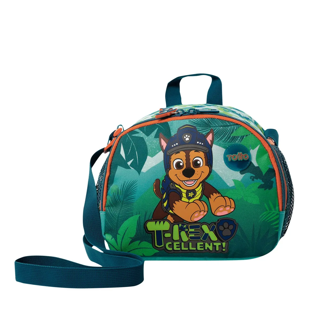 TOTTO - Lonchera Con Portacomida Para Niño Verde Paw Patrol Totto