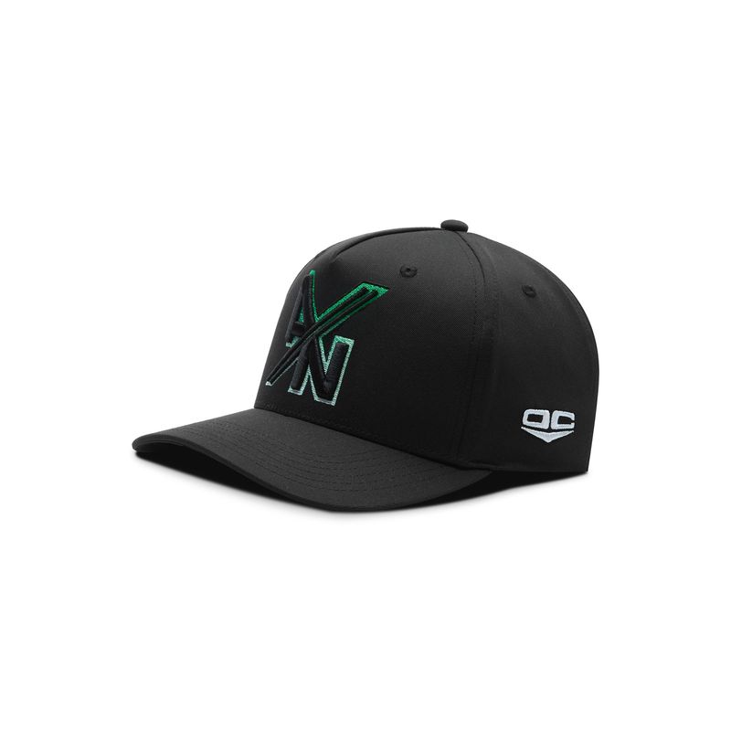 OTO CAPS - Gorra Atlético Nacional Oficial Negra AN degrade de color