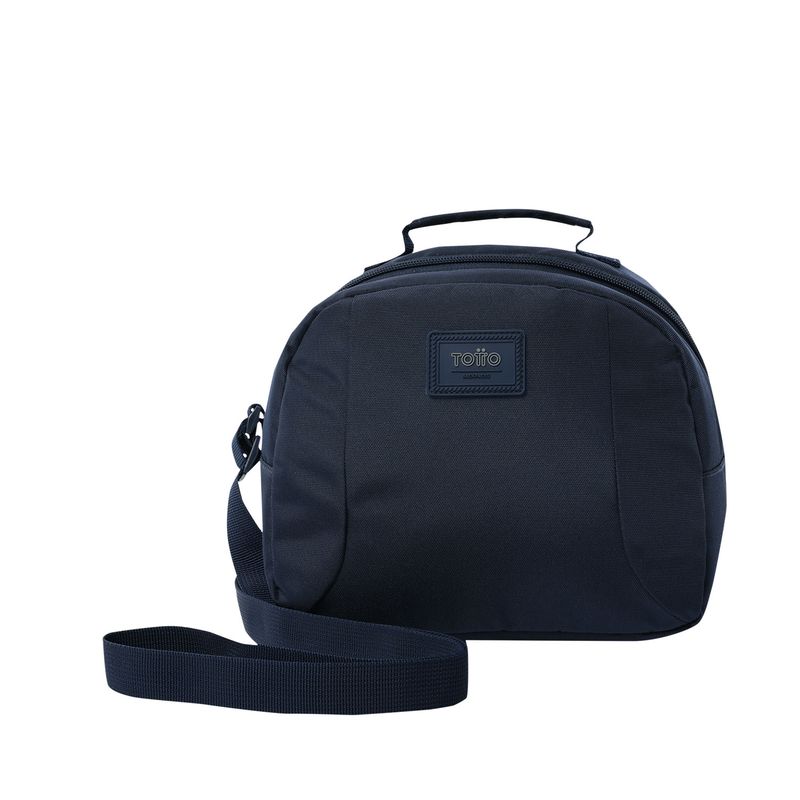 TOTTO - Lonchera Térmica con Portacomida Para Hombre Azul Trik Totto