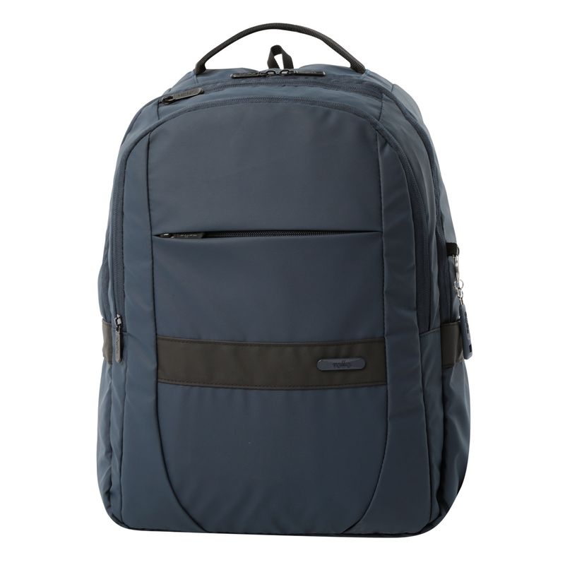 TOTTO - Morral Mochila Para Hombre Porta Pc Azul Wivetto Totto