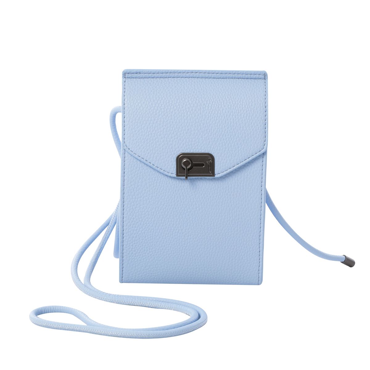 TOTTO - Bolso Portacelular Para Mujer Azul Claro Smooth Xs Totto