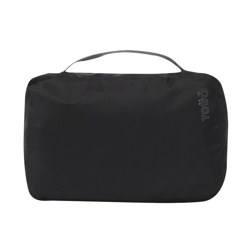 TOTTO - Organizador Viaje Baño Hombre Negro All In Totto