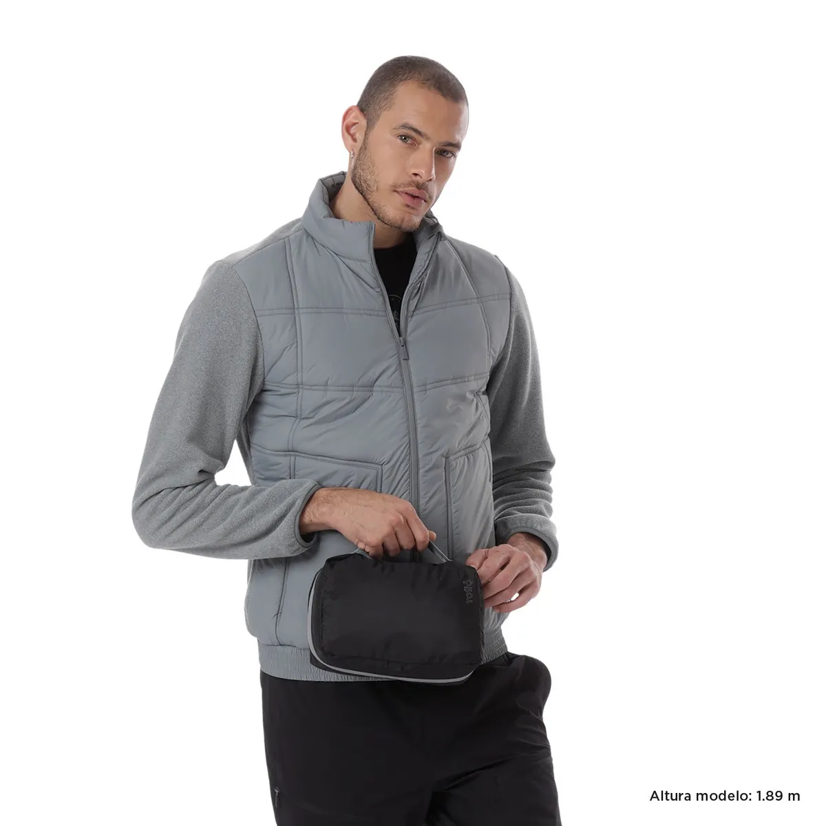 TOTTO - Organizador Viaje Baño Hombre Negro All In Totto