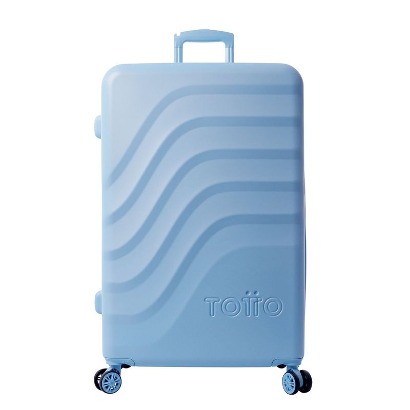 TOTTO - Maleta De Viaje Bodega 23 Kg Rígida Bazy+ Azul Claro Totto