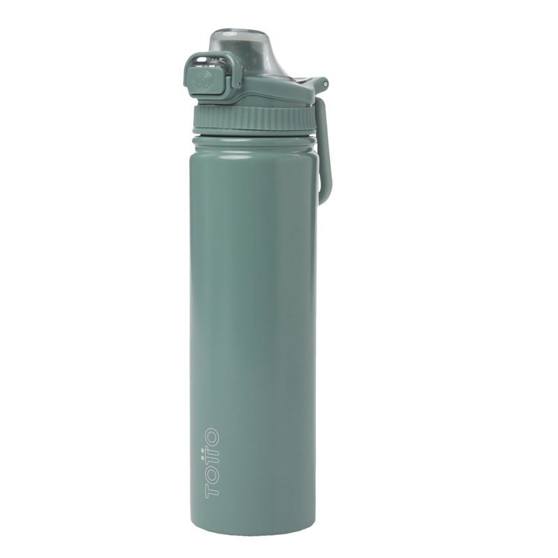 TOTTO - Botellón Termo Botilito Metálico Para Hombre Verde Jet Totto