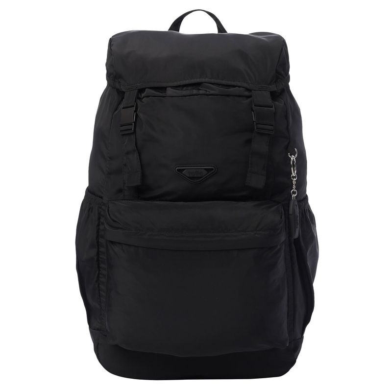 TOTTO - Morral Mochila Plegable Para Hombre Negro Collapse Totto