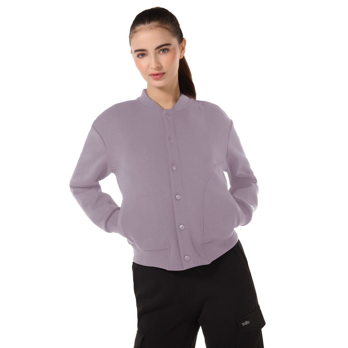 TOTTO - Chaqueta Liviana Para Mujer Morado Cobra Totto