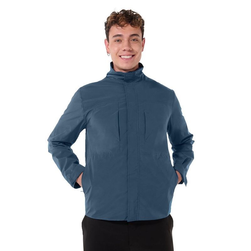 TOTTO - Chaqueta Liviana Para Hombre Azul Oriolli Totto