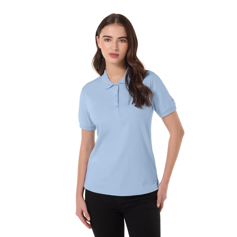 TOTTO - Camiseta Tipo Polo Para Mujer Azul Chechi Totto