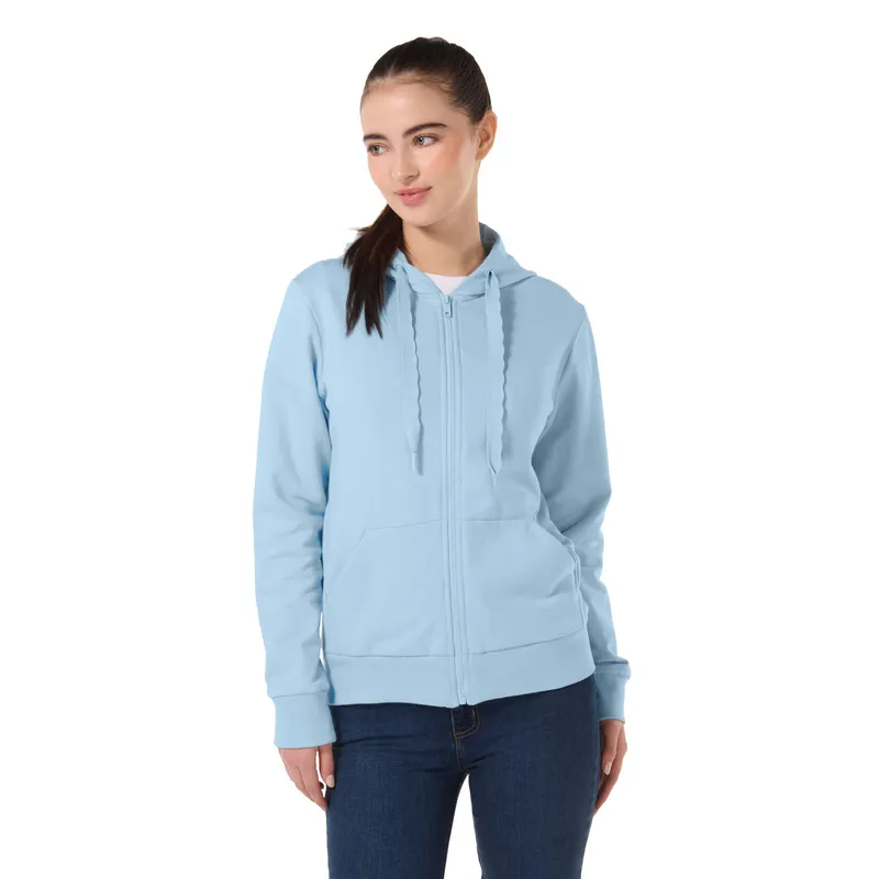 TOTTO - Buzo Para Mujer Con Capota Azul Haily Totto
