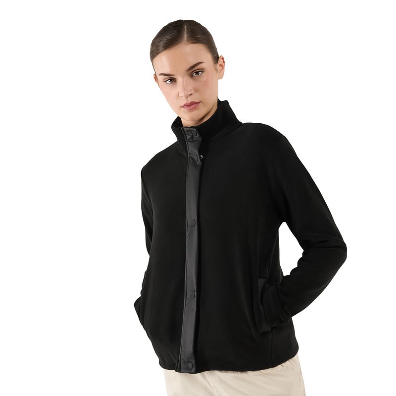 TOTTO - Buzo Para Mujer Regular Fit Negro Reefy Totto