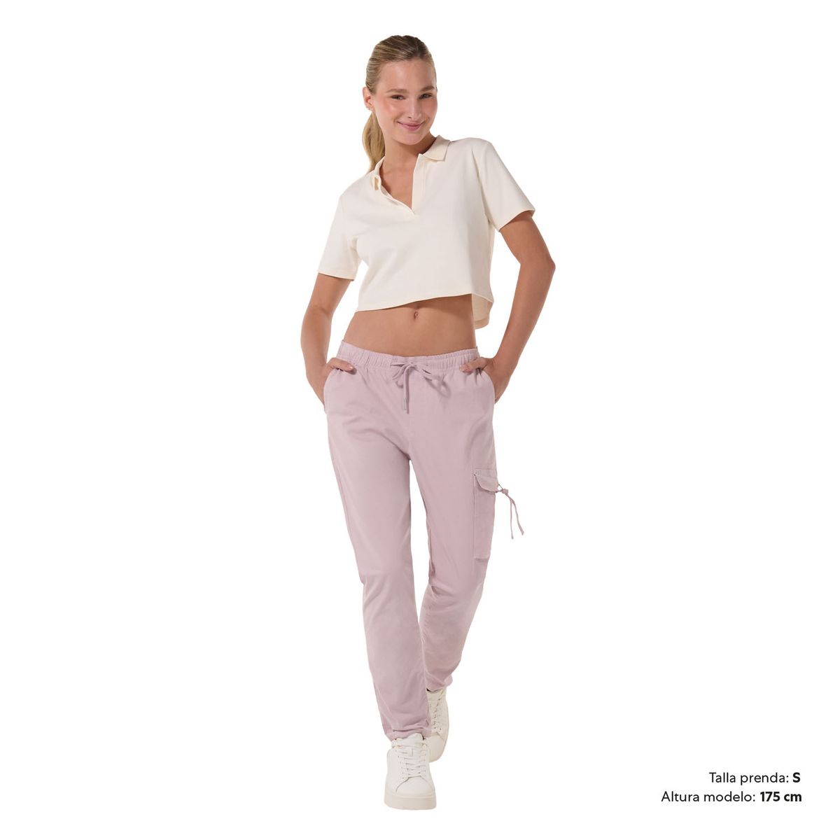 TOTTO - Camiseta Tipo Polo Para Mujer Blanco Saba Totto