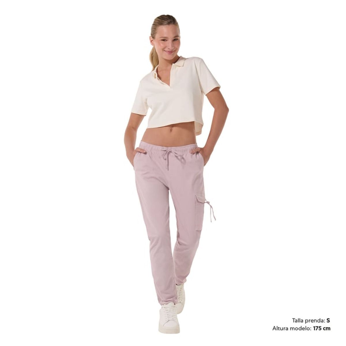 TOTTO - Camiseta Tipo Polo Para Mujer Blanco Saba Totto