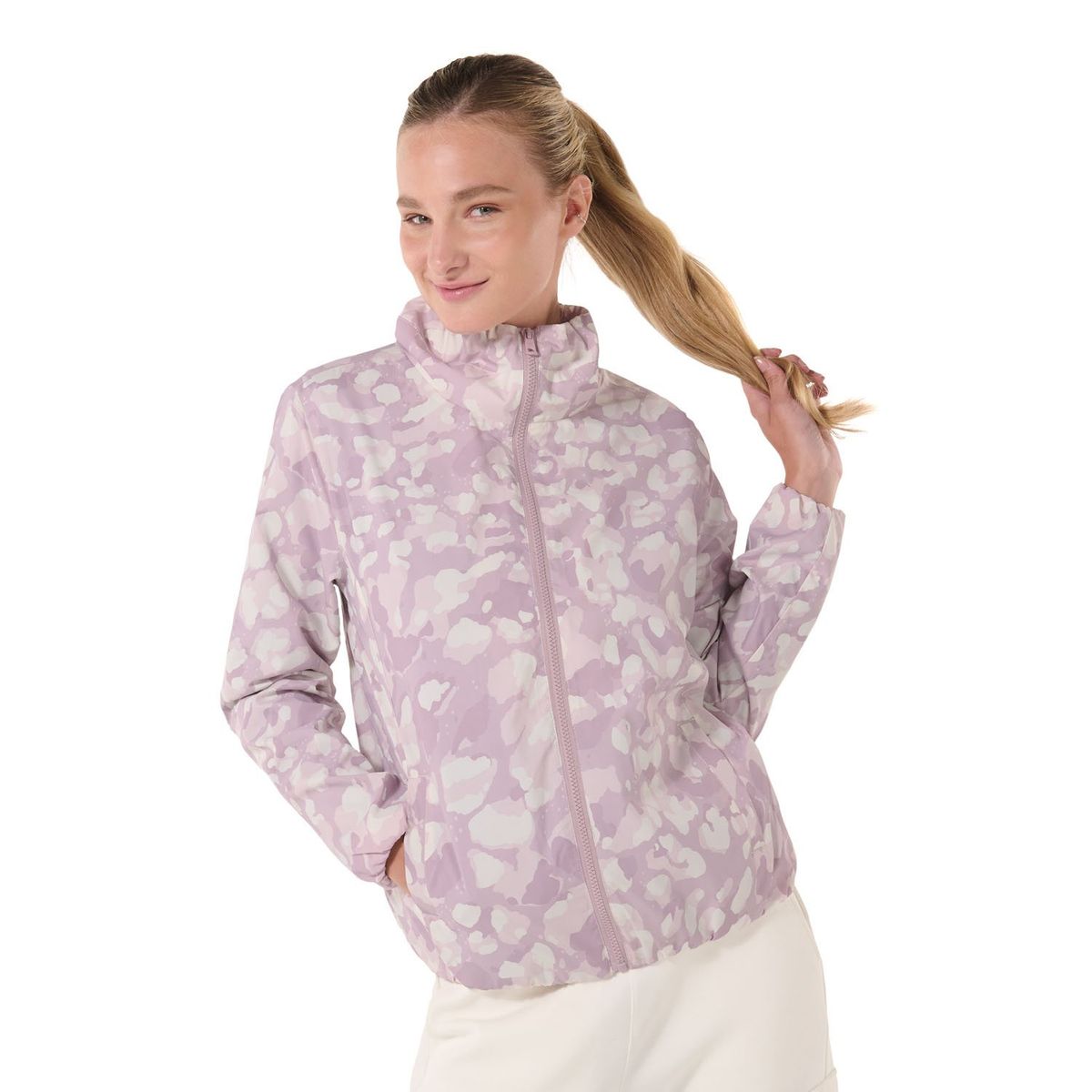 TOTTO - Chaqueta Liviana Para Mujer Morado Pray Totto