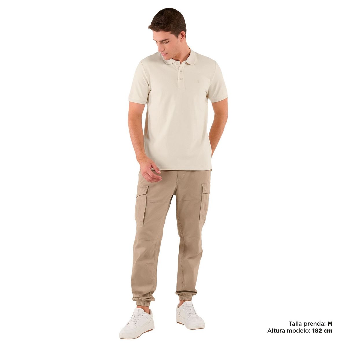 TOTTO - Camiseta Tipo Polo Para Hombre Gris Youngpolo Totto