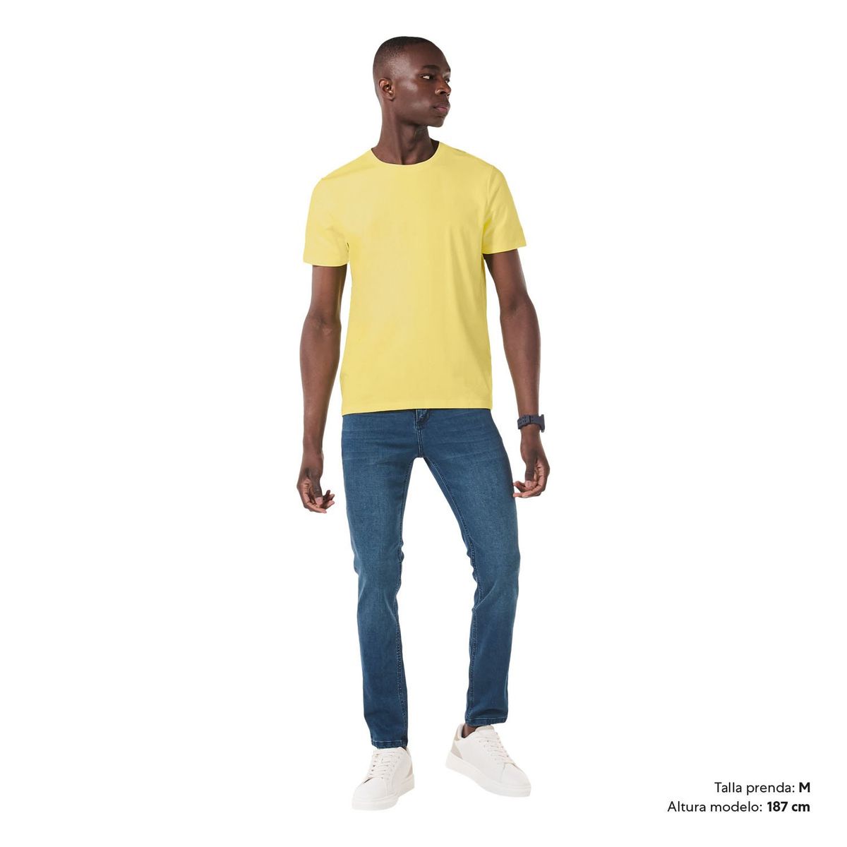 TOTTO - Camiseta Unicolor Para Hombre Amarillo Manne Totto