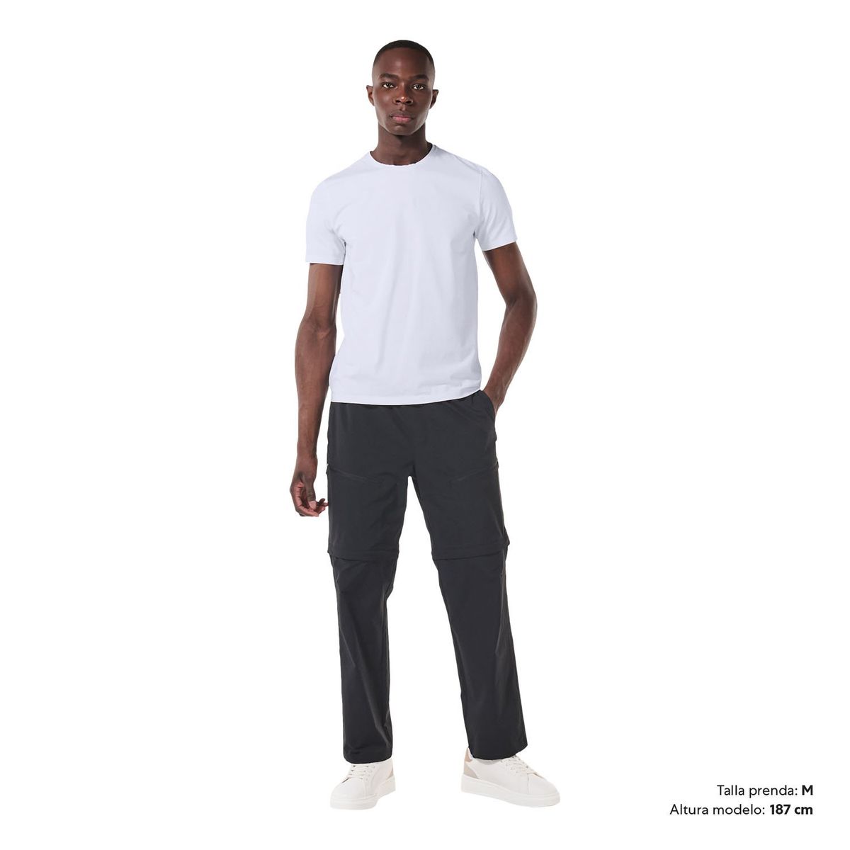 TOTTO - Camiseta Unicolor Para Hombre Blanco Manne Totto