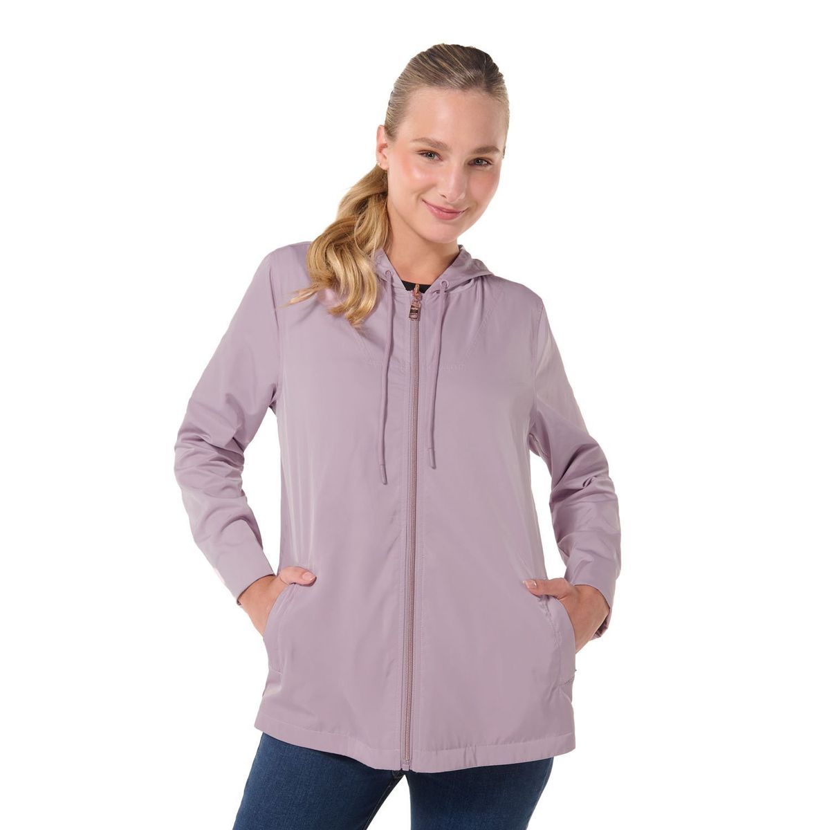 TOTTO - Chaqueta Doble Faz Liviana Para Mujer Morado Baccat Totto