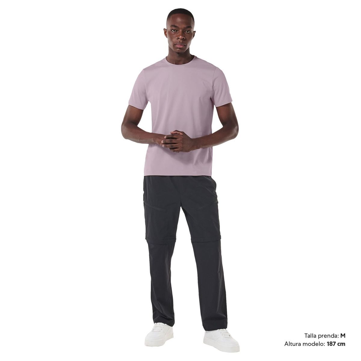 TOTTO - Camiseta Unicolor Para Hombre Morado Manne Totto