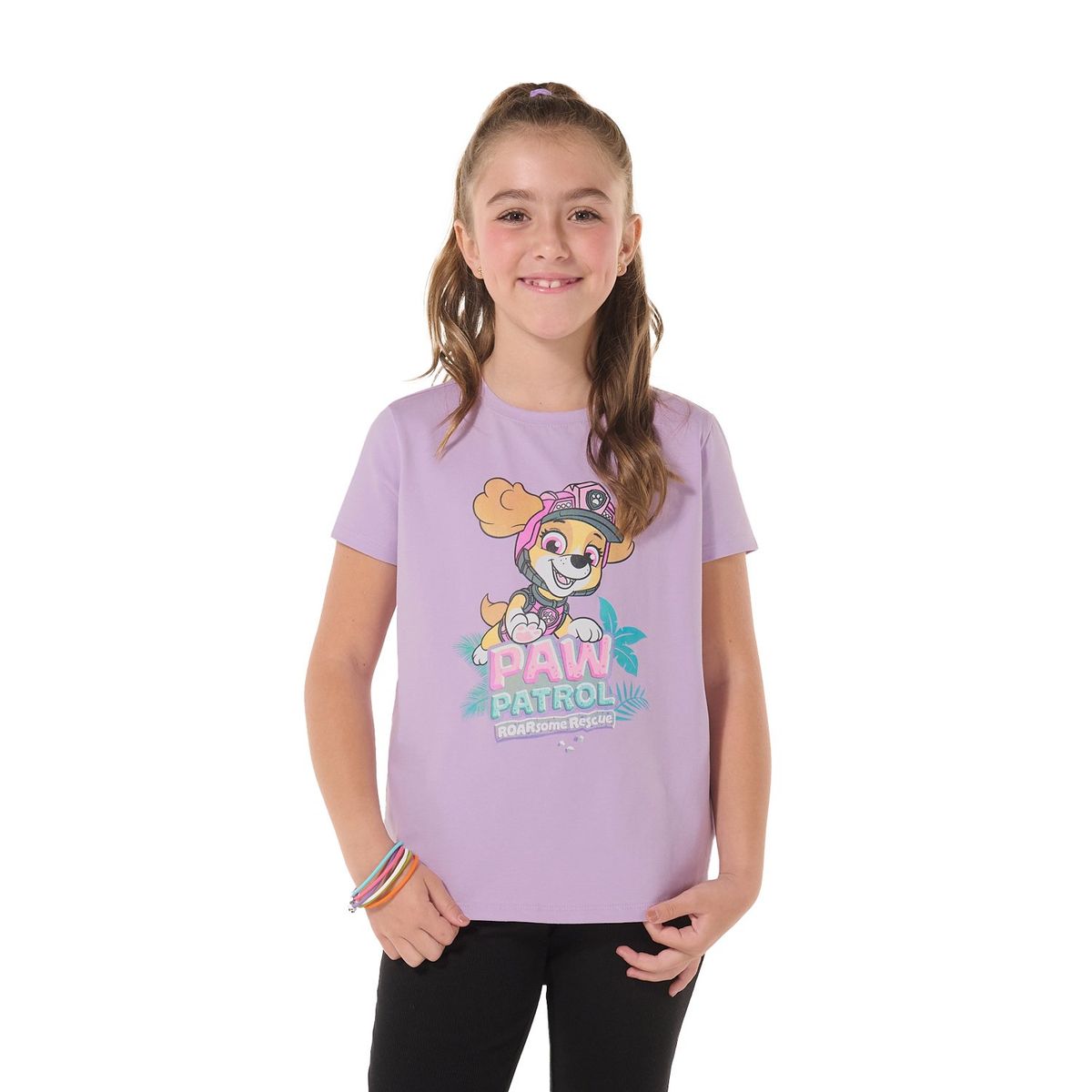 TOTTO - Camiseta Morada Niña Paw Patrol Estampada Totto