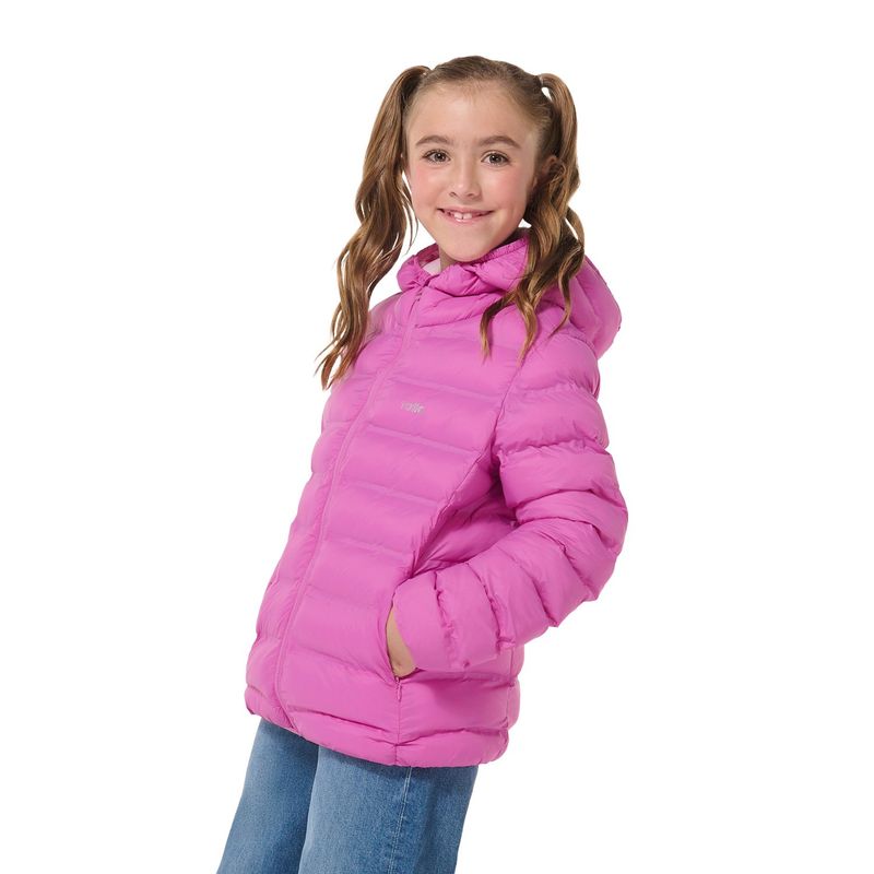 TOTTO - Chaqueta Acolchada Niña Colorkid Rosada Totto