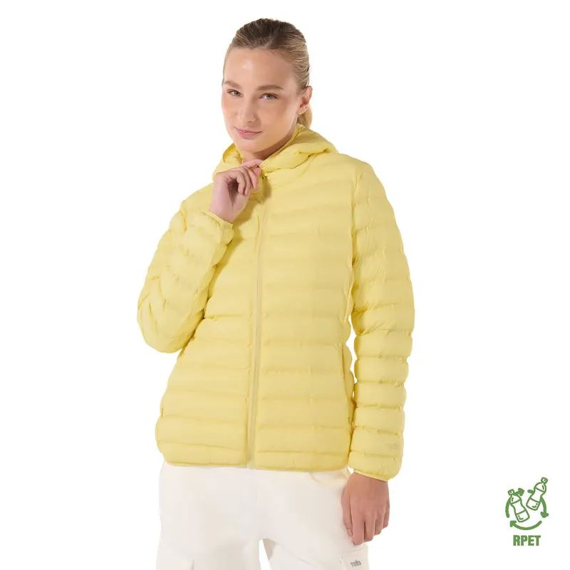 TOTTO - Chaqueta Acolchada Amarilla Para Mujer Colorfull Pro Totto