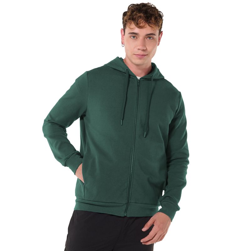 TOTTO - Buzo Para Hombre Verde con Capota Spring Totto