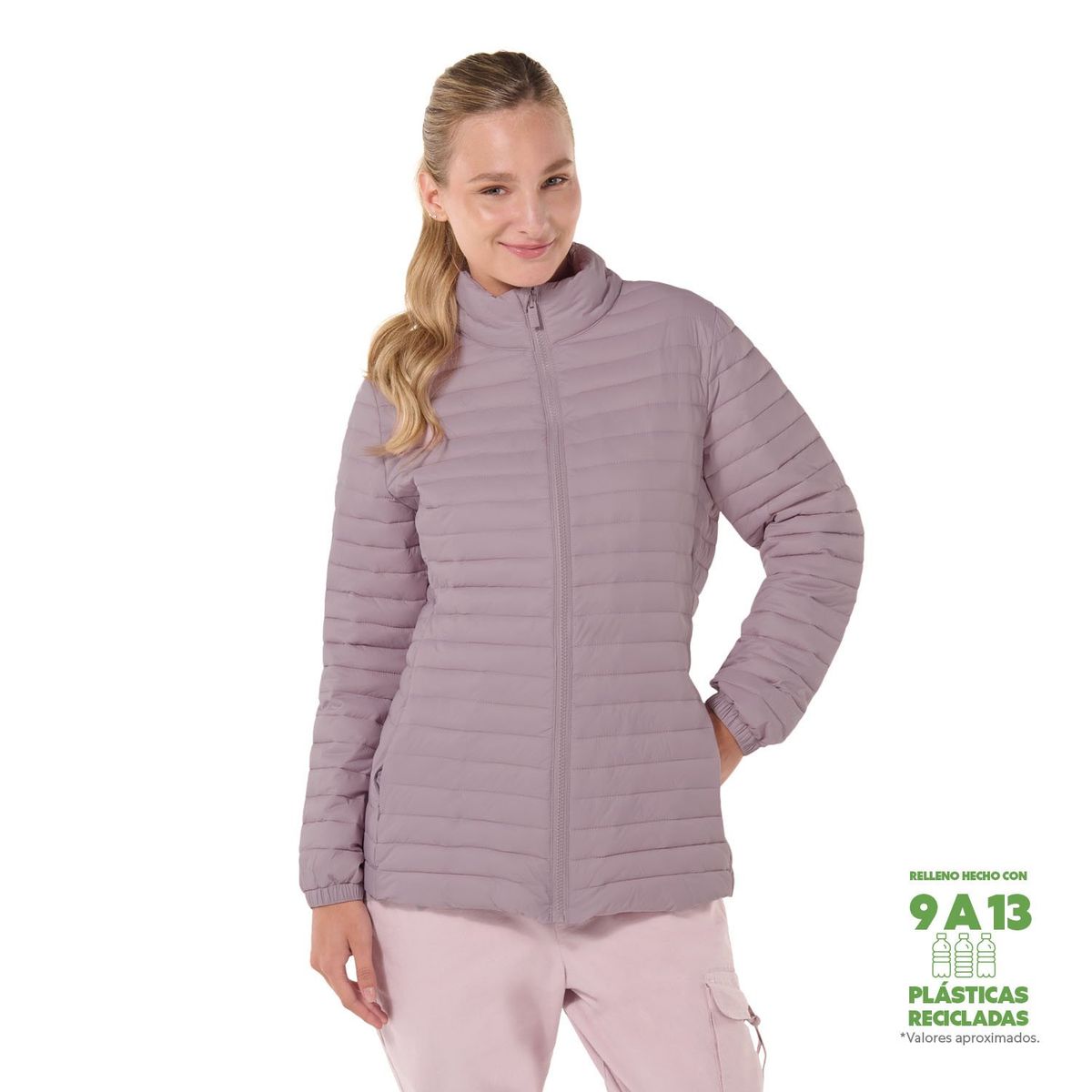 TOTTO - Chaqueta Multifuncional 3 en 1 Para Mujer Blanco Nissi Totto