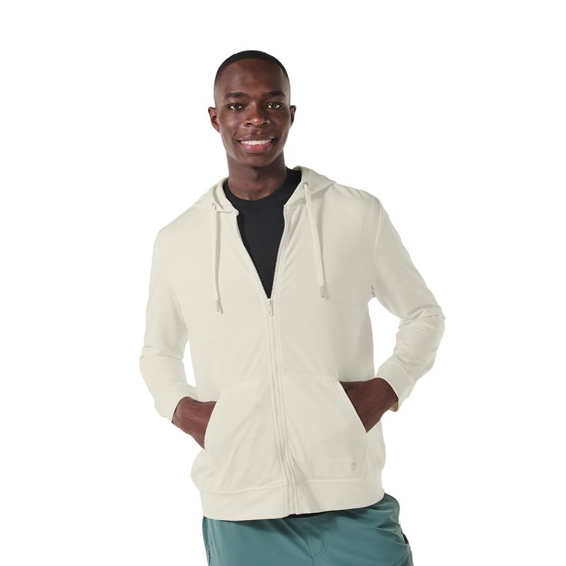 TOTTO - Buzo Hoodie Para Hombre con Capota Blanco Tawen Totto