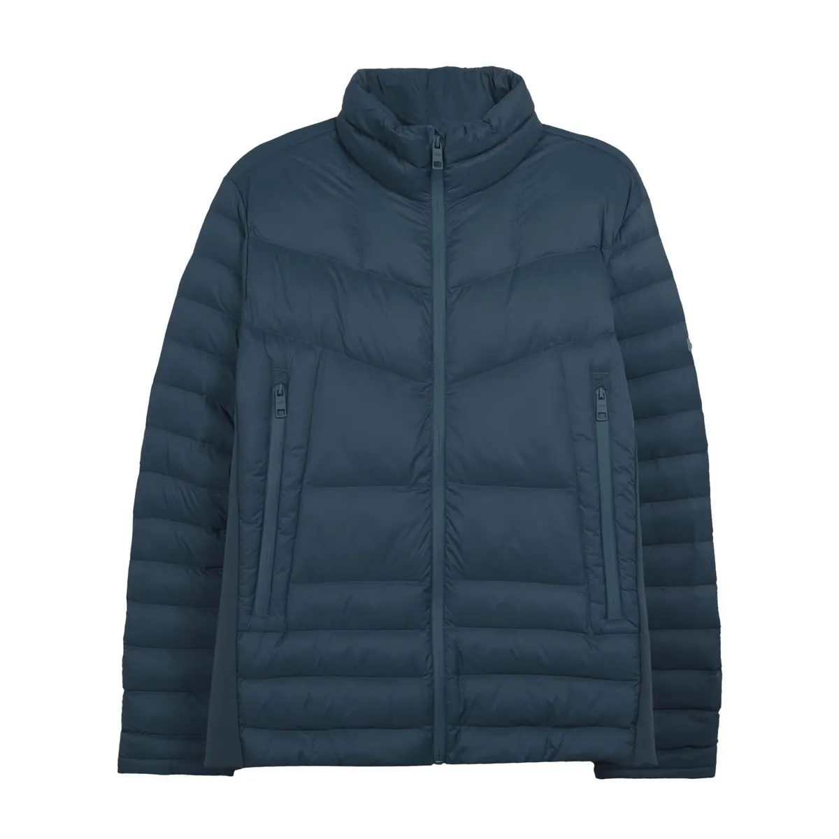 TOTTO - Chaqueta Acolchada Para Hombre Azul Palmero Con Strap Totto