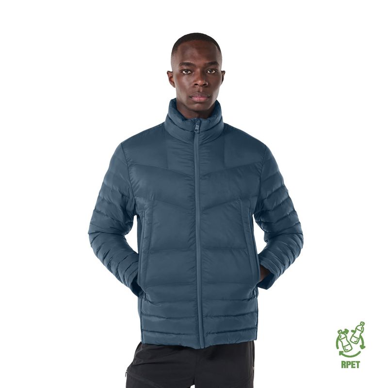TOTTO - Chaqueta Acolchada Para Hombre Azul Palmero Con Strap Totto