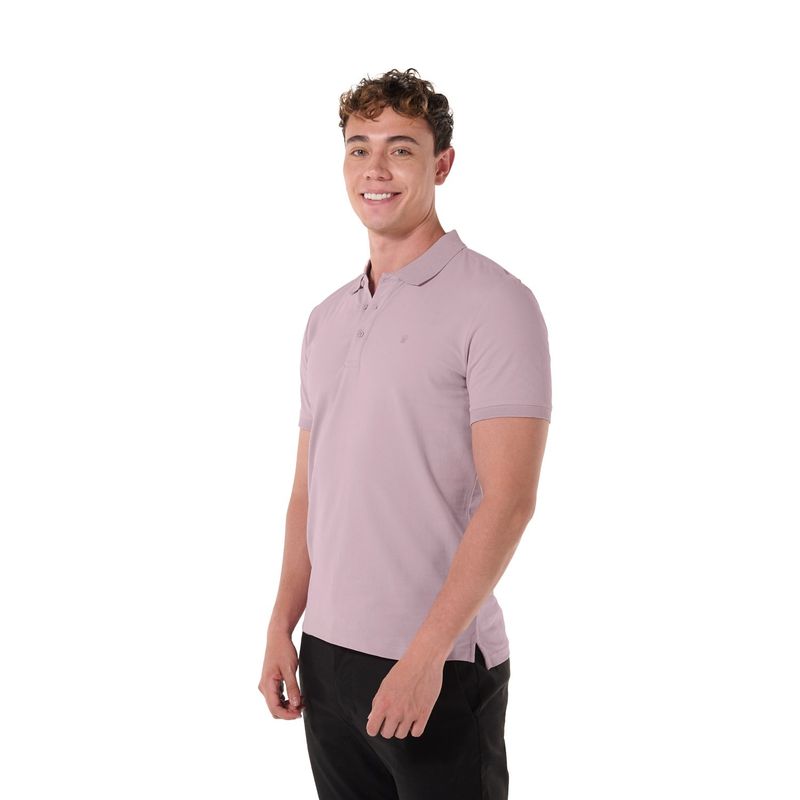 TOTTO - Camiseta Tipo Polo Para Hombre Morado Youngpolo Totto
