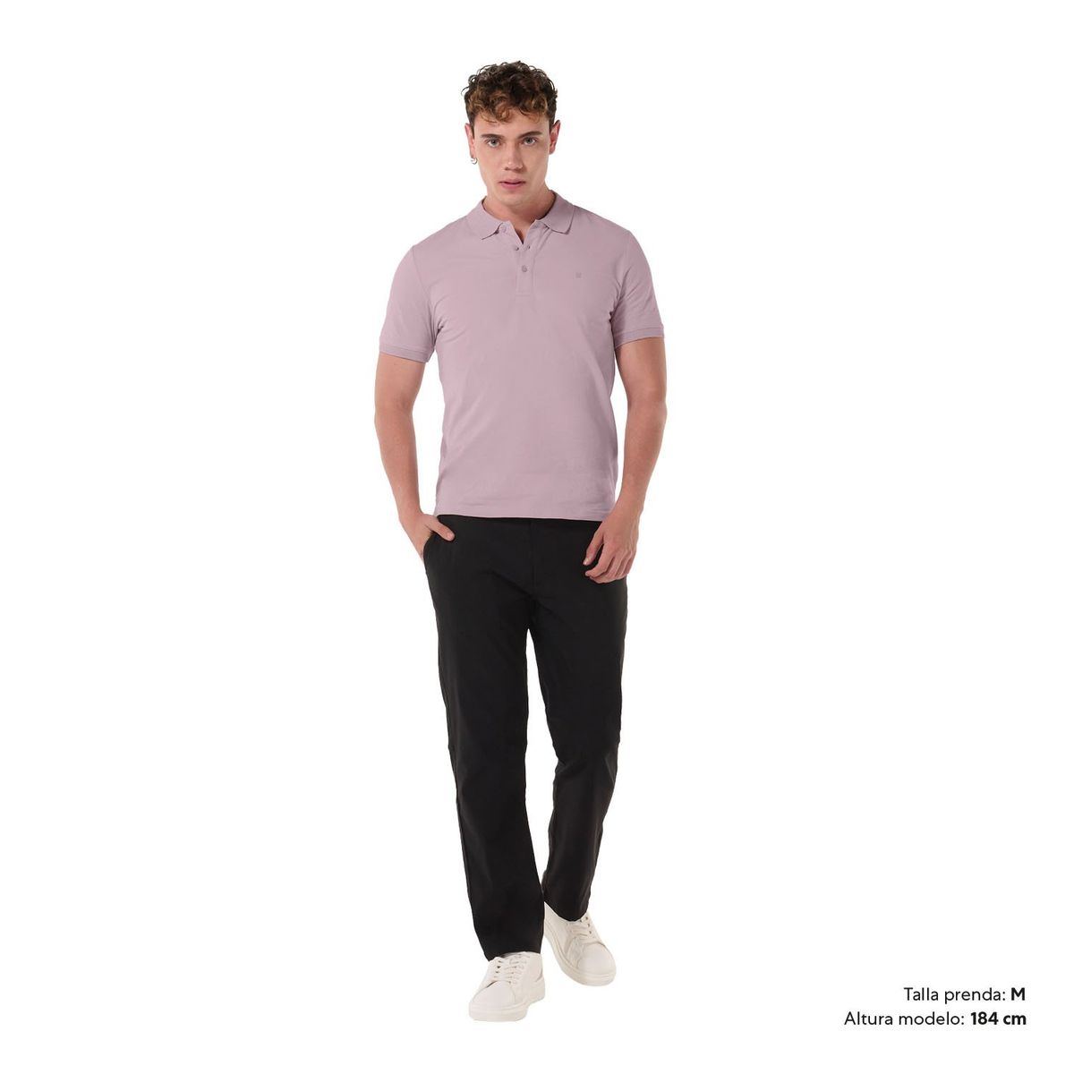TOTTO - Camiseta Tipo Polo Para Hombre Morado Youngpolo Totto