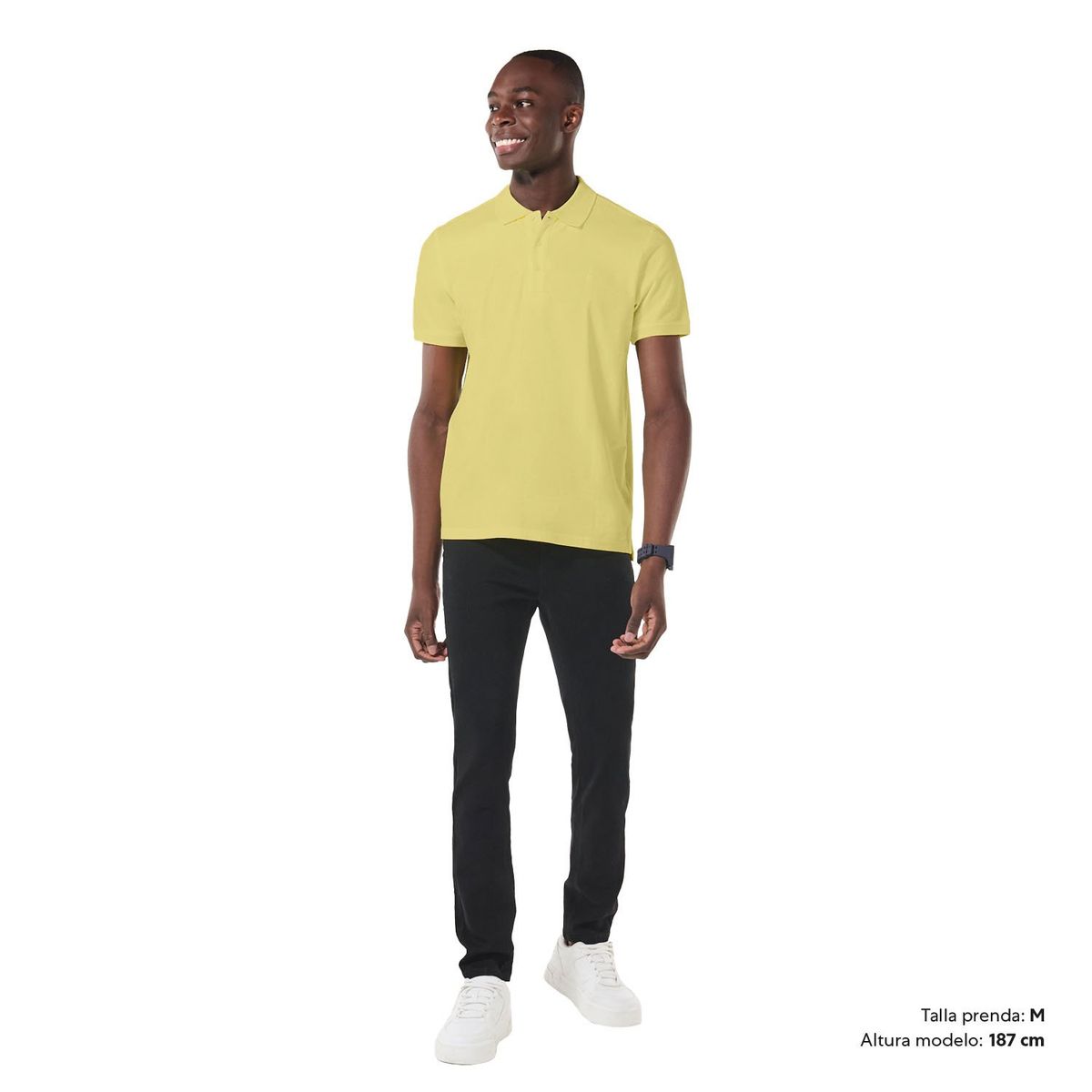 TOTTO - Camiseta Tipo Polo Para Hombre Amarillo Youngpolo Totto