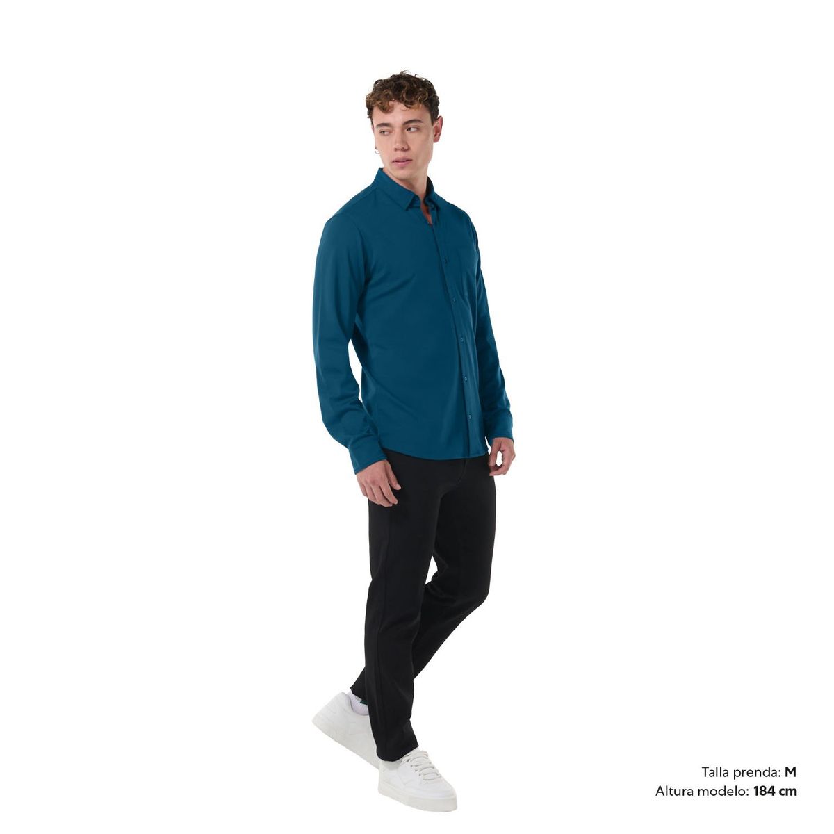 TOTTO - Camisa Para Hombre Azul Pardo Totto