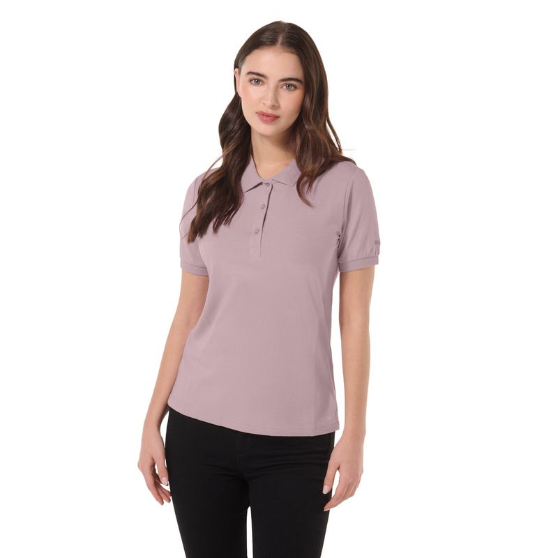 TOTTO - Camiseta Tipo Polo Para Mujer Morado Chechi Totto