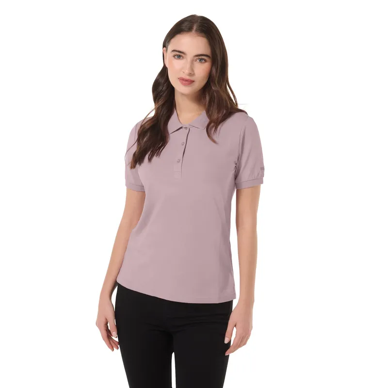 TOTTO - Camiseta Tipo Polo Para Mujer Morado Chechi Totto
