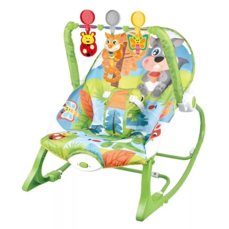 GENERICO - Silla Mesedora Vibradora y Musical Rocker Crece Conmigo Niño