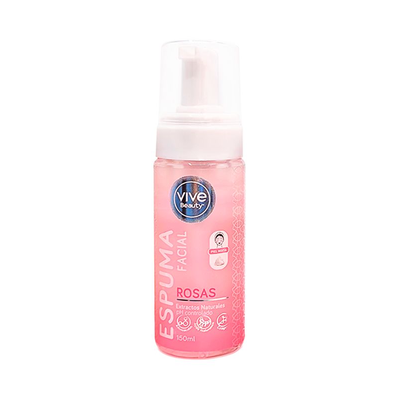 GENERICO - JABON FACIAL ESPUMA ROSAS 150 ML