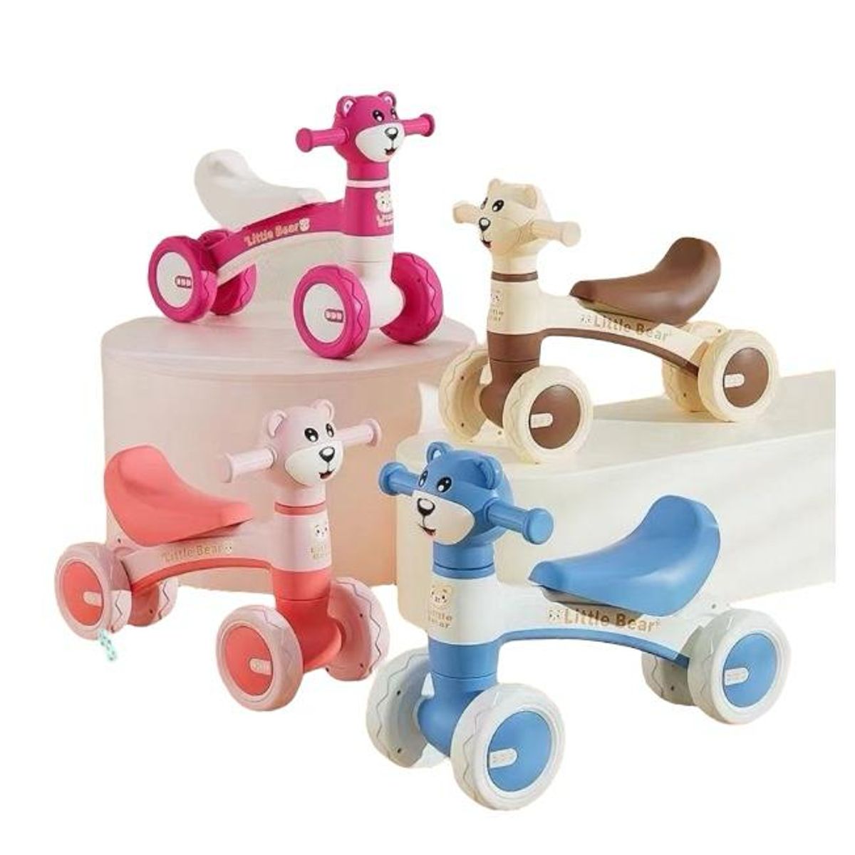 GENERICO - Montable Para Bebé Lanza Burbujas Musical con Luces Morado