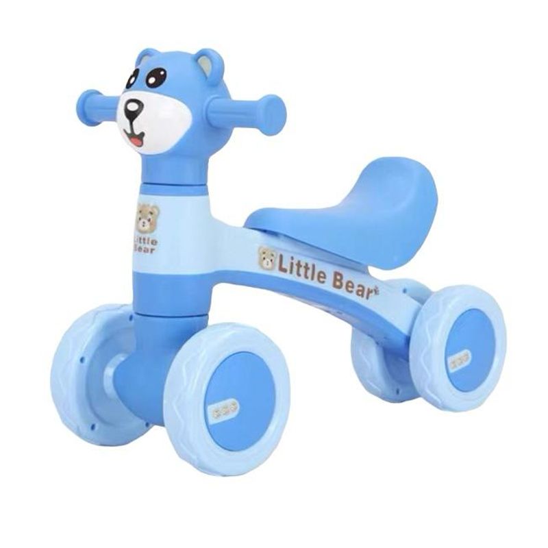GENERICO - Bicicleta Andador De Equilibrio Con Burbujero Azul