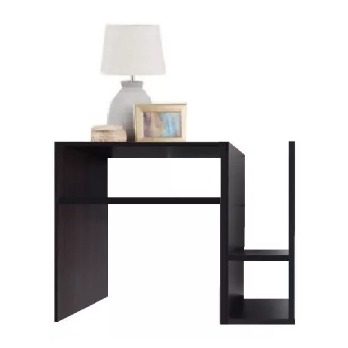 GENERICO - Mesa De Noche X2 Unidades Multi Posición Funcional Color Wengue