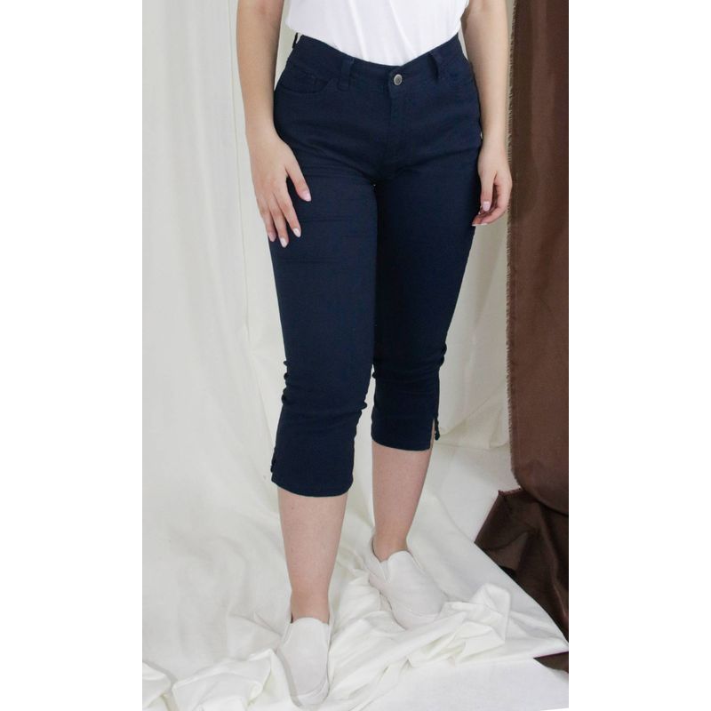L Y H - Capri Para Mujer Azul Marca L&H