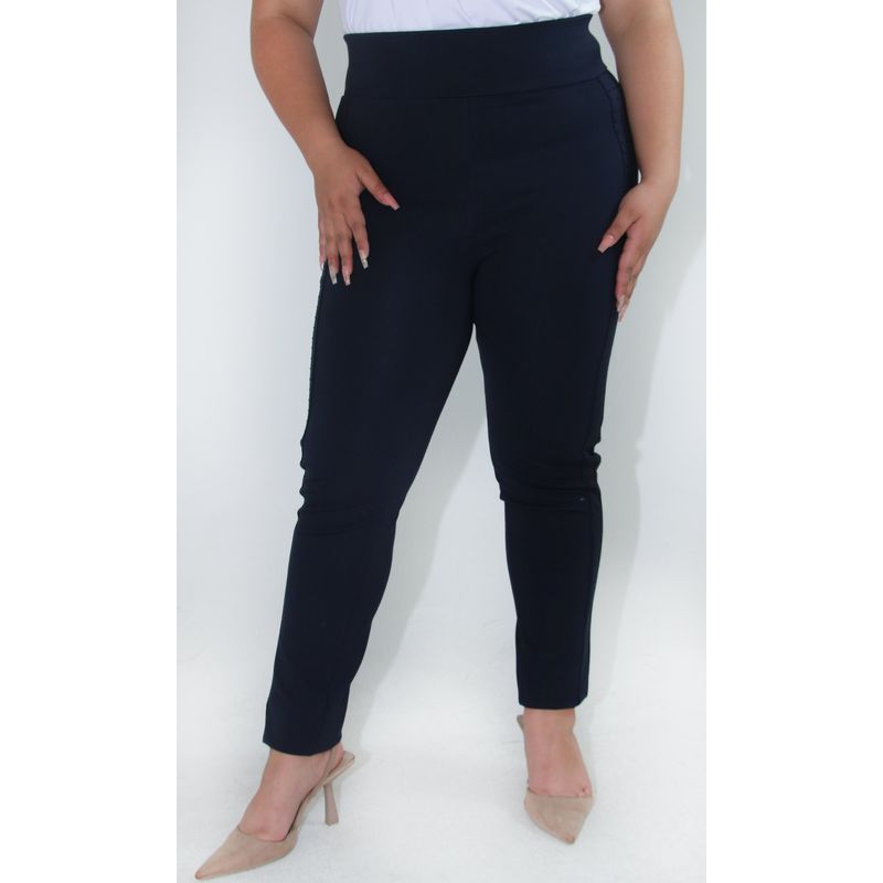 L Y H - Leggins Para Mujer Azul Marca L&H