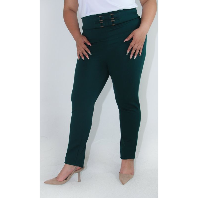 L Y H - Leggins Para Mujer Verde Marca L&H