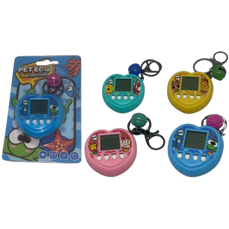 MAZUGI - Tamagotchi 168  Mascotas Virtual En 1 Juguete Tama Niños 6cm
