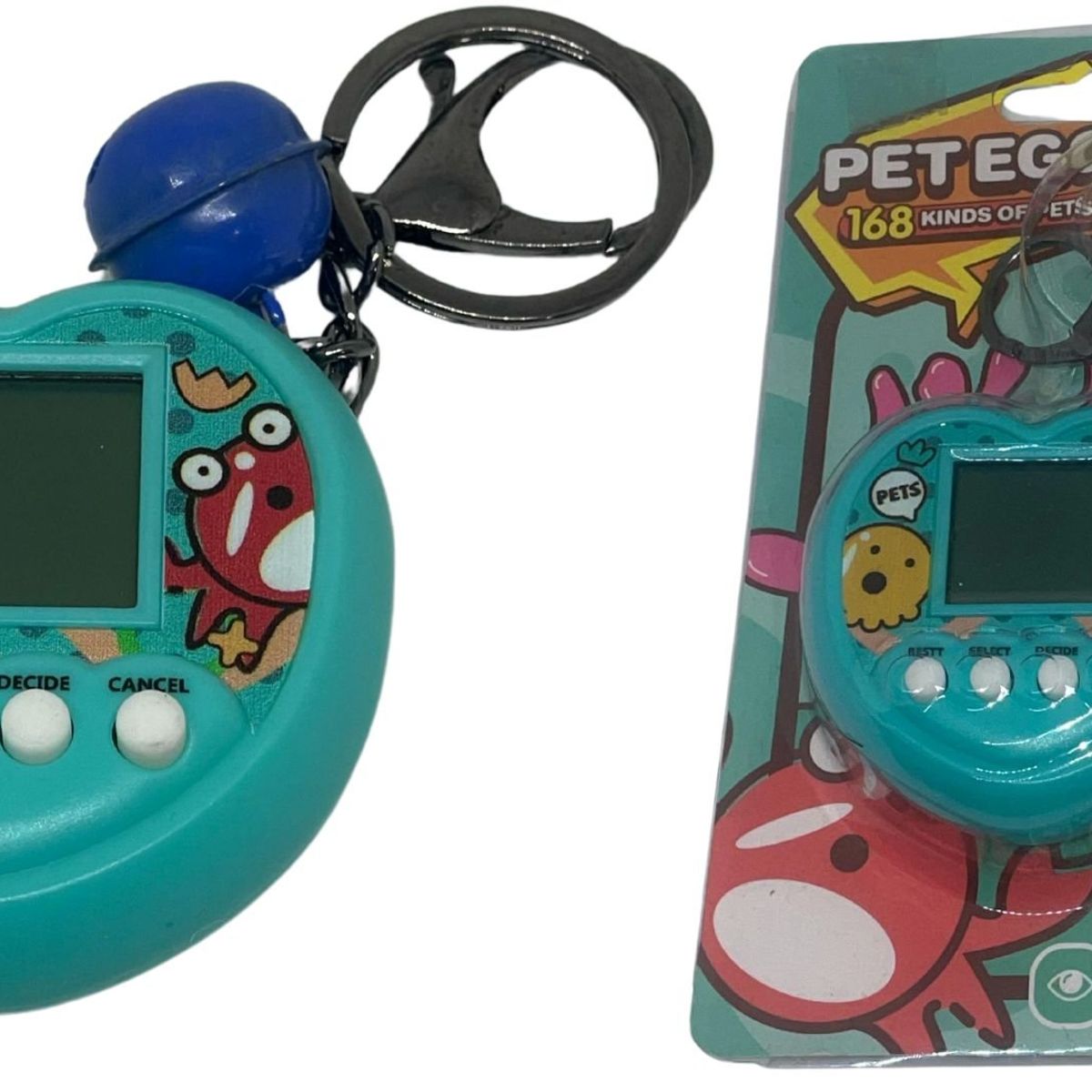 MAZUGI - Tamagotchi 168  Mascotas Virtual En 1 Juguete Tama Niños 6cm