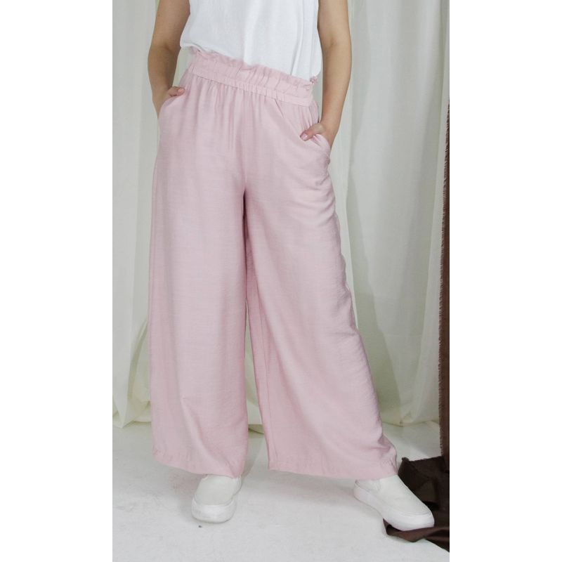 L Y H - Pantalón Para Mujer Rosa Marca L&H