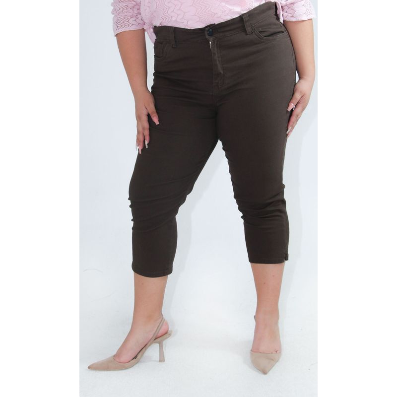 L Y H - Capri Para Mujer Café Marca L&H