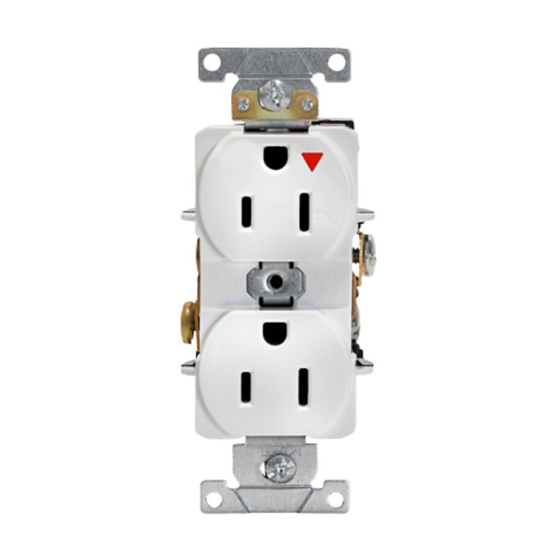 LEVITON - TOMACORRIENTE TIERRA AISLADA LEVITON 5262-IG 15A 125V BLANCO
